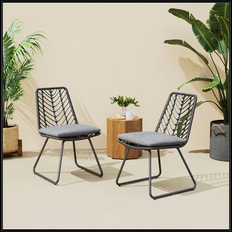 Chaise avec 2 coussins