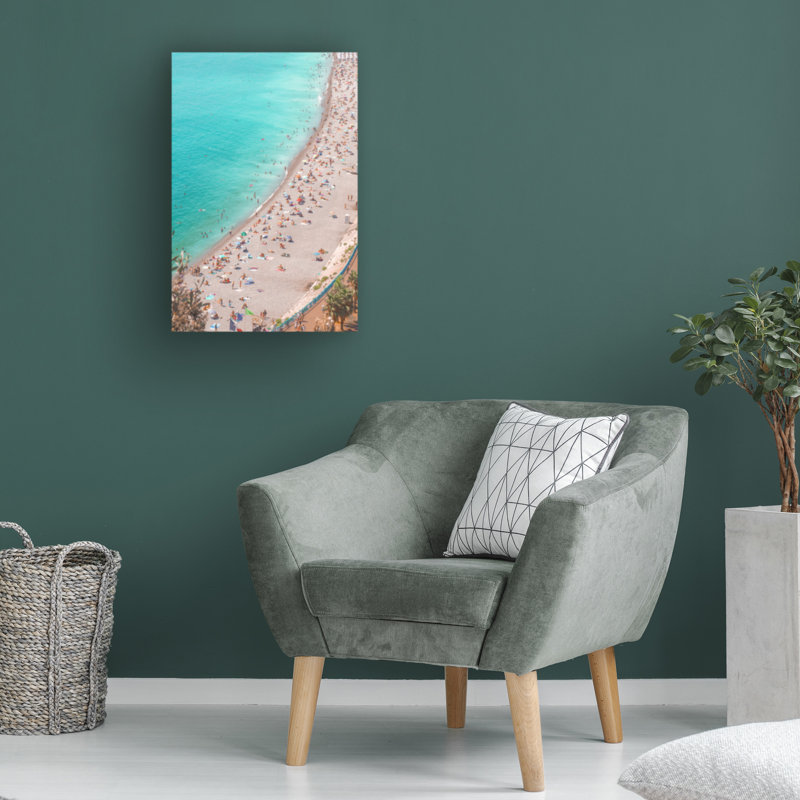 Art sur toile Riviera Grace, H 30 po x l 47 po
