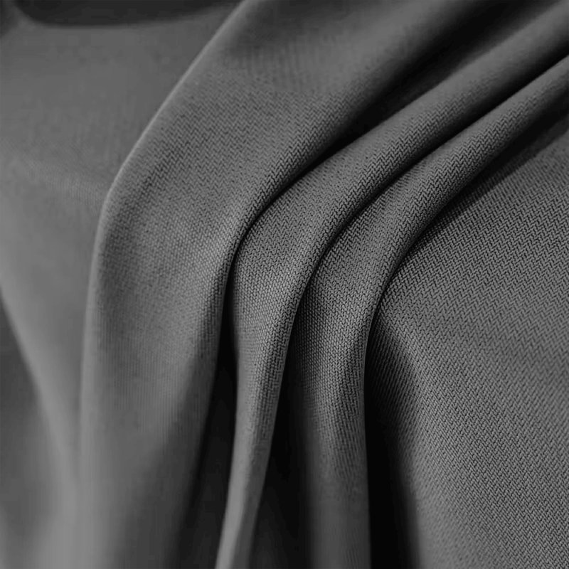 Aspire Homeware 100% Polyester Room Darkening Blackout Eyelet Curtains (Set Of 2), Dark Grey, 228cm Width x 228cm Drop