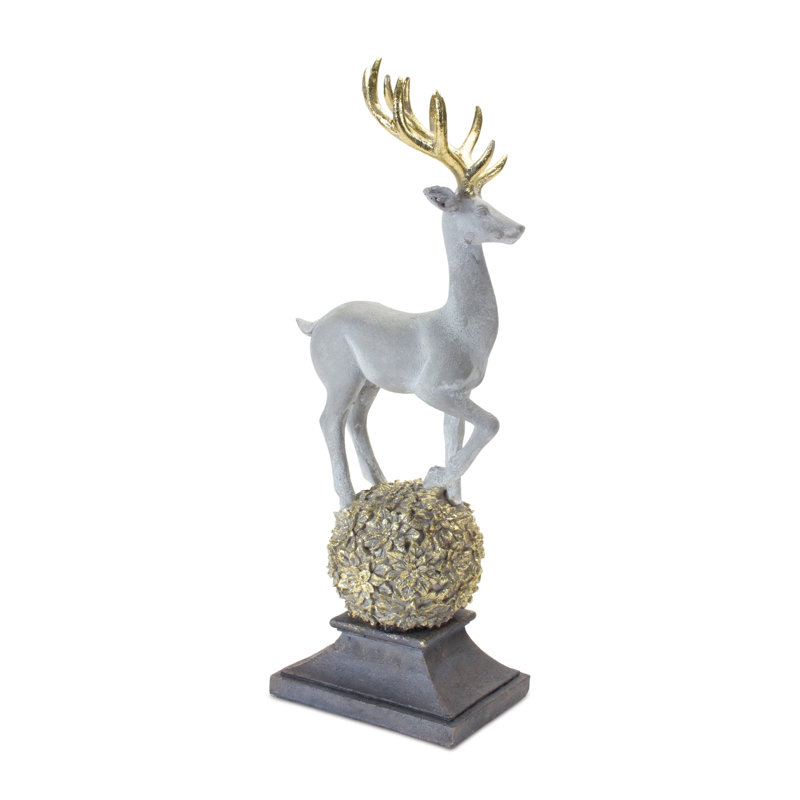 Hasibah Christmas Deer Figurines & Collectibles