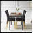 Wareham Metal Base Dining Table