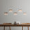 Cowbell 5 - Light Kitchen Island Geometric LED Pendant
