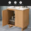 Meuble-lavabo 30 po (lavabo non inclus)