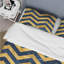 Ensemble de housse de couette Golden Chevron X III - Midcentury-109174051