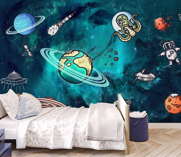 Wall Mural, 105.96" W x 187" L