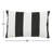 Kentay Sunbrella Knife Edge Cabana Classic Indoor/Outdoor Lumbar Pillow
