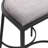 Ellery Upholstered Counter Stool with Metal Frame-537468078