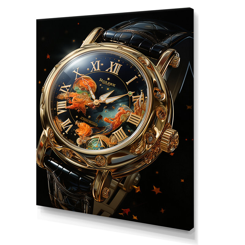 Impression sur toile Fashion, Toile tendue, H 40 po x l 30 po x P 1,5 po