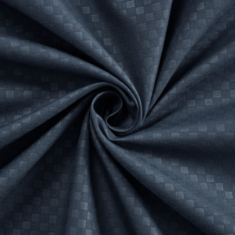  Microfiber Plain Weave / Muslin Sheet Set, Full Sheet Set + 1 Fitted Sheet + 4 Pillowcases, Navy
