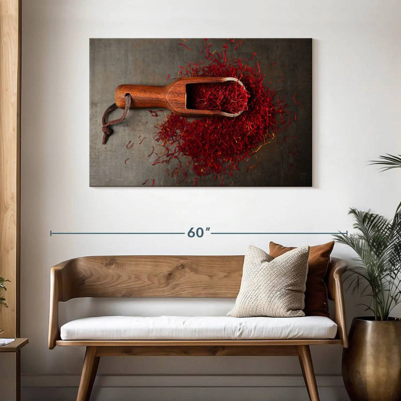 Épice rouge Yarlin, H 30 po x l 45 po
