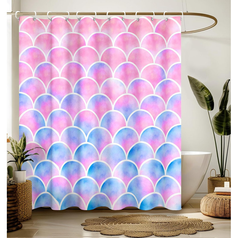 Rideau de douche Boho