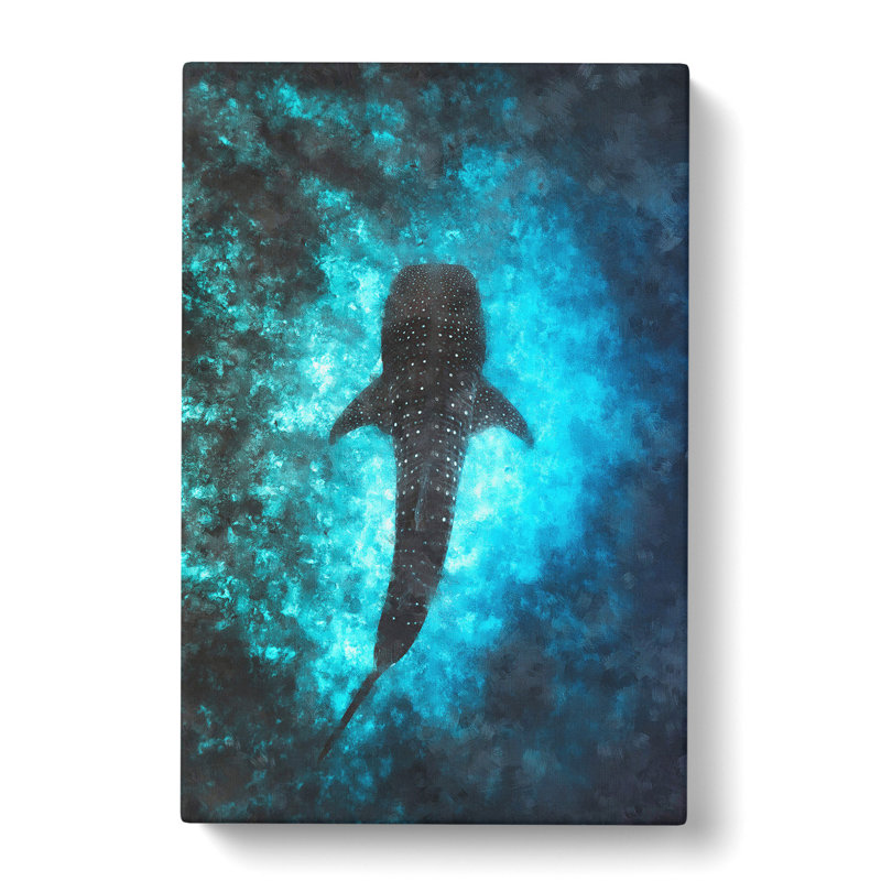 Whale Shark - Wrapped Canvas, 76cm H x 50cm W x 3cm D