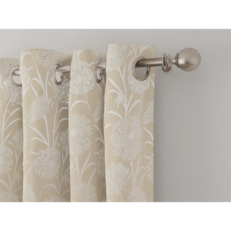 MIRAGE Room Darkening Curtain Pair, Linen