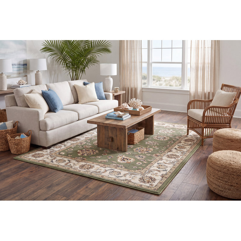 Attell Oriental Indoor Rug, Rectangle 6'7" x 9'6"