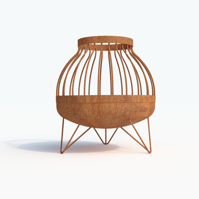 Round Steel Fire Pit