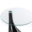 Artidiello Glass Top End Table-2136047809