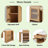 Kitchen Island With Extendable Dining Table, Double-sided Storage, 2 Drawers, Power Outlet-1374276036-1374276033