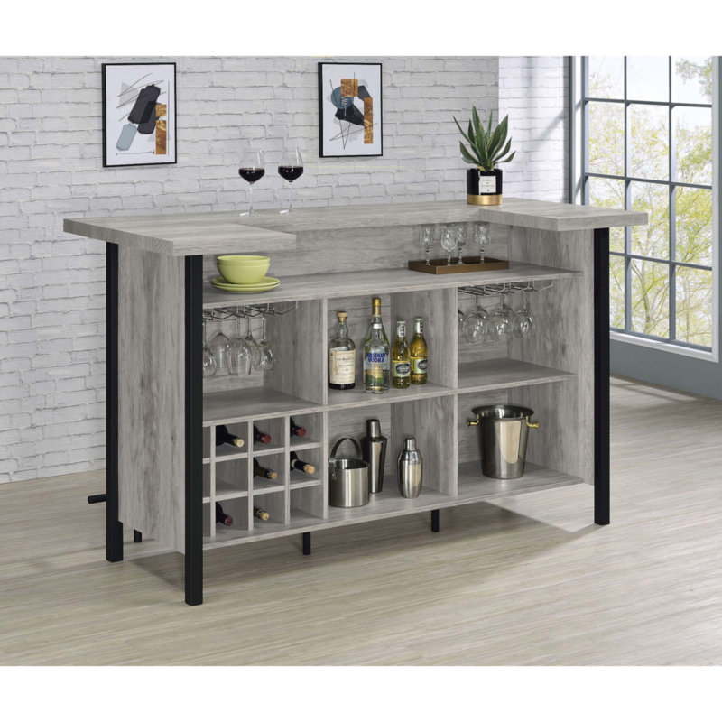 Ensemble de bar autoportant Men Menier Driftwood