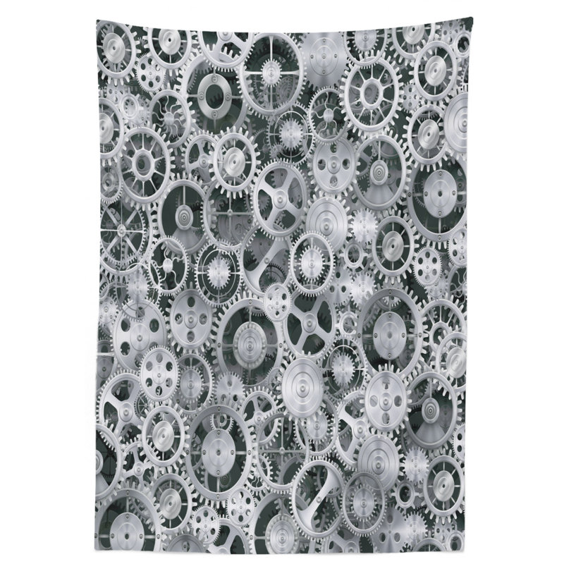 Clock Tablecloth, 70" L x 52" W