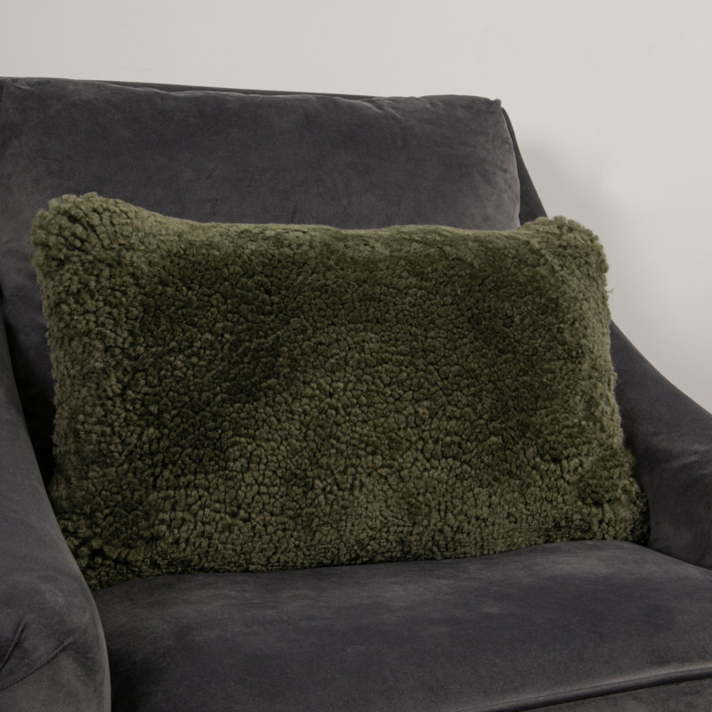 Wirrida Rectangular Cushion, Khaki Green