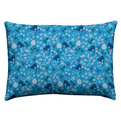 Acoff Floral Rectangular Cushion