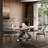 Pudens Metal Base Dining Table