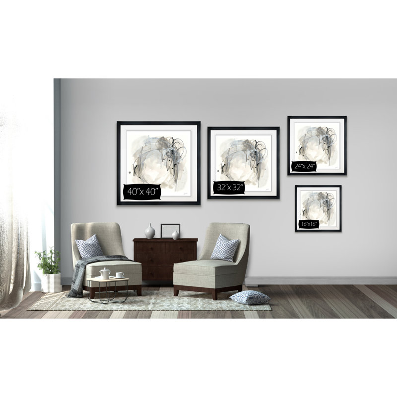 « monochrome diaspora i », peinture, H 16 po x l 16 po x P 1,5 po, Cadre noir