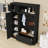 Elegant Hall Tree with Adjustable Compartments and Concealed Drawers-129338998