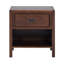 60.96cm W Solid + Manufactured Wood Bedside Table-1066403374