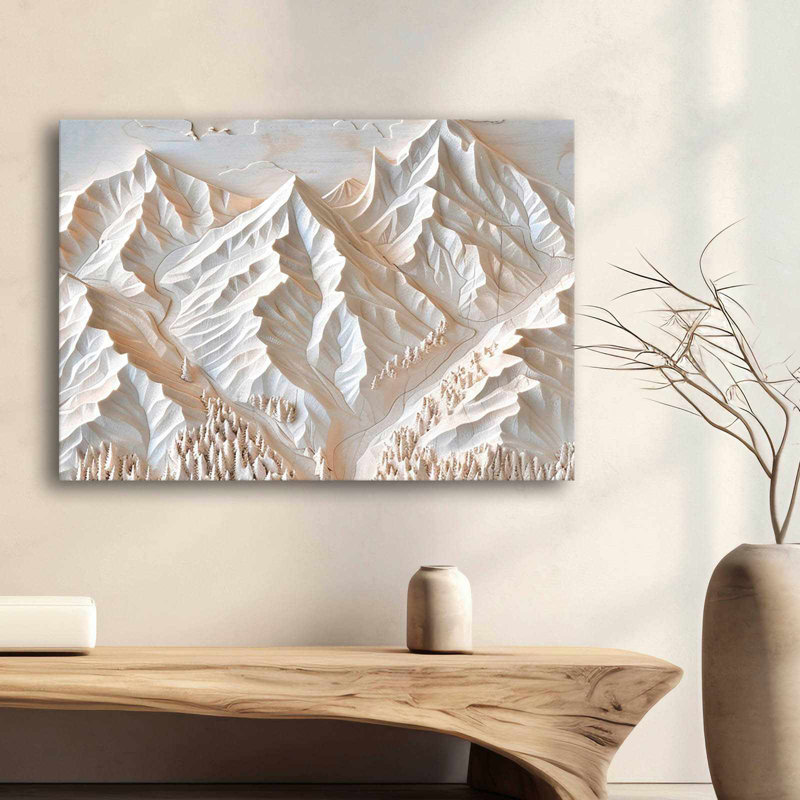 Peinture décorative sur toile