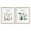 Ensemble d'illustrations sous-verre culinaires 2 pièces, par Carol Robinson