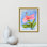 Fleur d'hibiscus rose par Mike Ragan