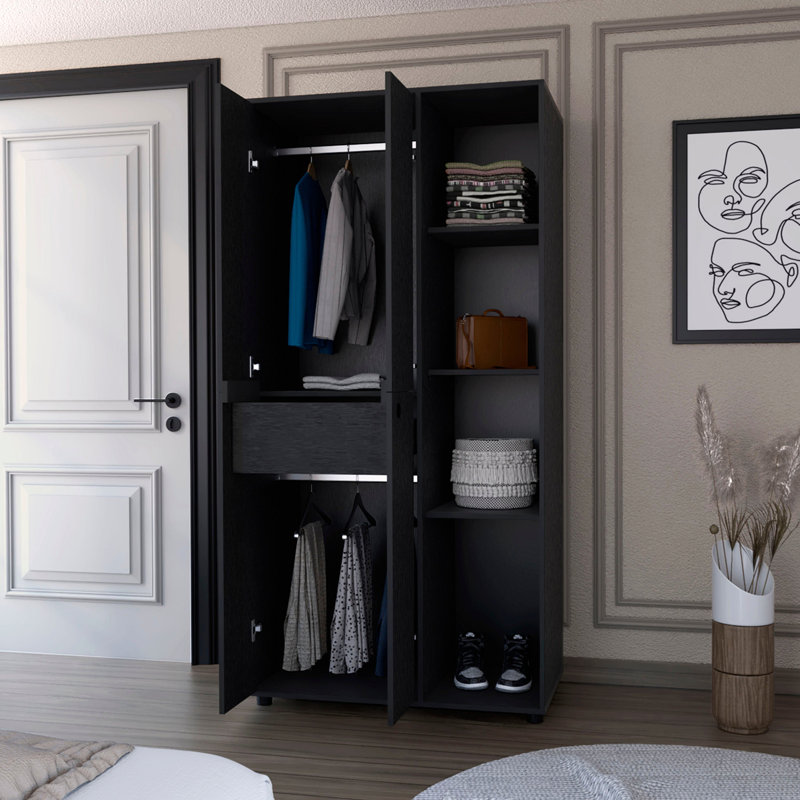 Armoire Maomi, Noir