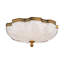 Cupola 1 Light Crystal LED Flush Mount-957256938