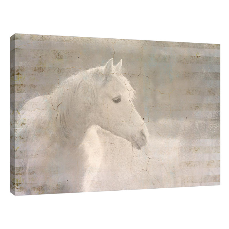White Night Serenity by Kimberly Allen - Wrapped Canvas Print, 91cm H x 122cm W x 4cm D