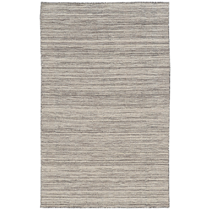 Tapis brun / ivoire / crème tissé à la main Tanguay, Tapis de couloir 2 pi 6 po x 10 pi