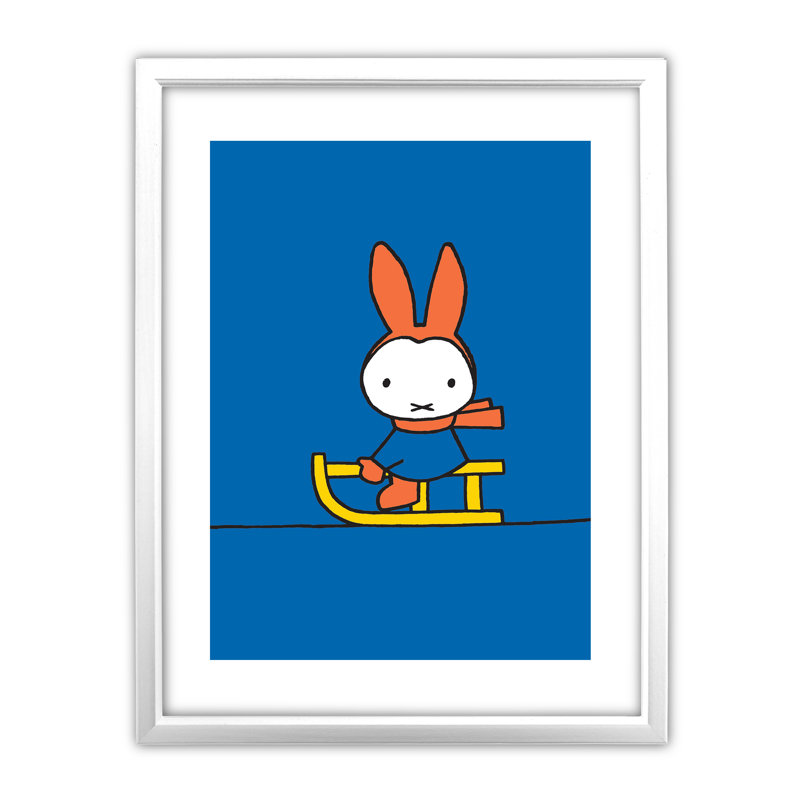 Dick Bruna - Single Picture Frame Print, White