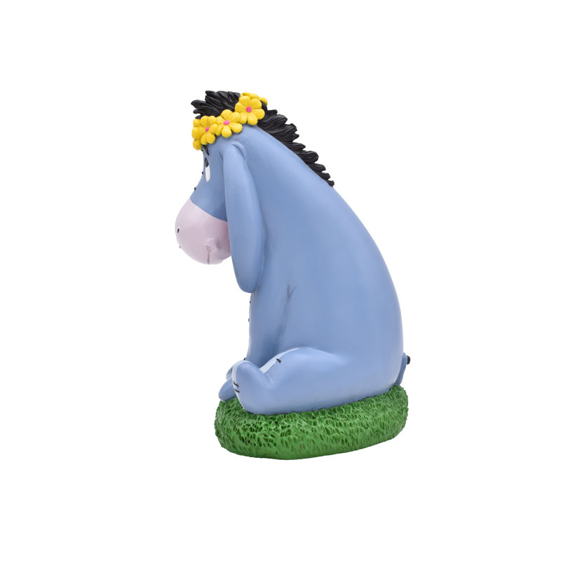 Statue de jardin Disney Eeyore Daisy Crown