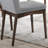 6-Person Solid Wood Dining Table Set