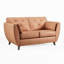 Marylin 2 Seater Leather Tufted Sofa-1008574410-1007120397