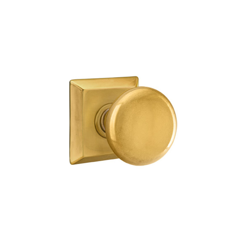 Double Dummy Providence Knob with Quincy Rose, French Antique Brass