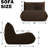 Bean Bag Chair Sofa Sack Big Beanbag Chair For Adults Fireside Bean Bag Lounger Memory Foam Chair For Home, Apartment Or Gaming Venue-616967612