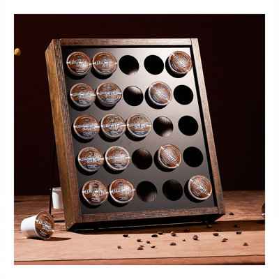 25 Capacity Coffee Capsule Storage Rack, K-CUP Coffee Capsule Storage Shelf, Coffee Bean Storage Shelf, Suitable For Home, Kitchen, Office