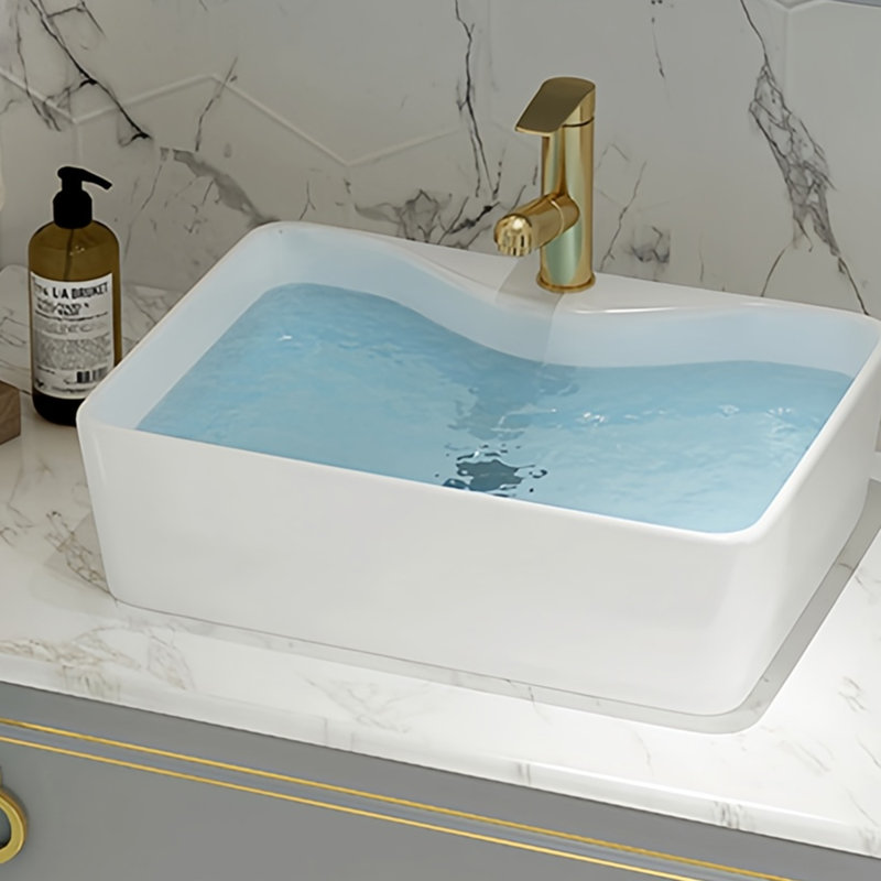 Nordic light luxury rest room bathroom cabinet
