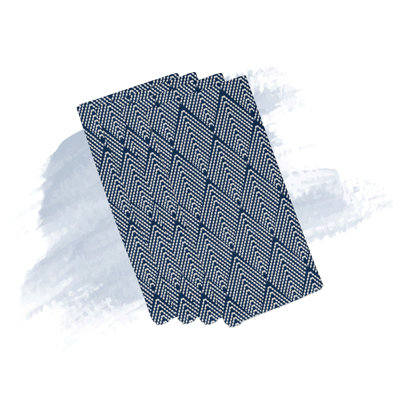 Jhayden Polyester Geometric Square Napkin
