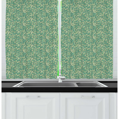 Pointed Kitchen Curtain