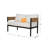 Maine Defino Wicker Outdoor Loveseat-111583311