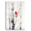 «Woodland Cardinal 2» par Petals Prints Design, art mural en verre acrylique-162126665