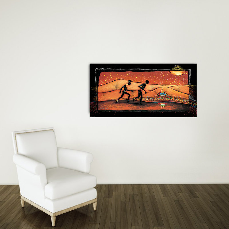 La Voie Lactee De Feu by Szacherska - Rectangle Print on Wood