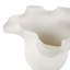 Joss & Main Ceramic Floral Inspired Abstract Vase With Linear Grooves-1523548209